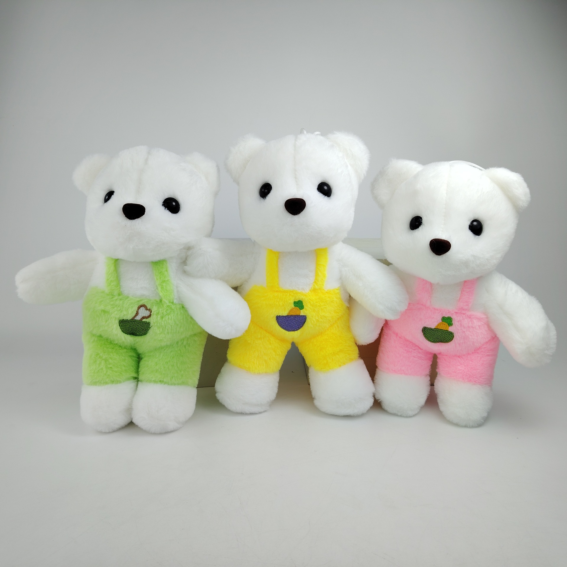 Lindo de ocho pulgadas de peluche de juguete muñeca boda lanzando muñeca regalo al por mayor logo