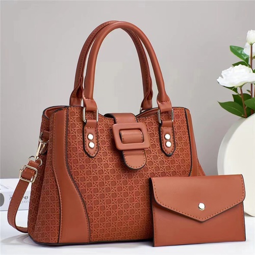 Manufacturers wholesale trendy and fashionable women's bags, high-end handbags, casual shoulder crossbody bags, large-capacity mother-in-law bags