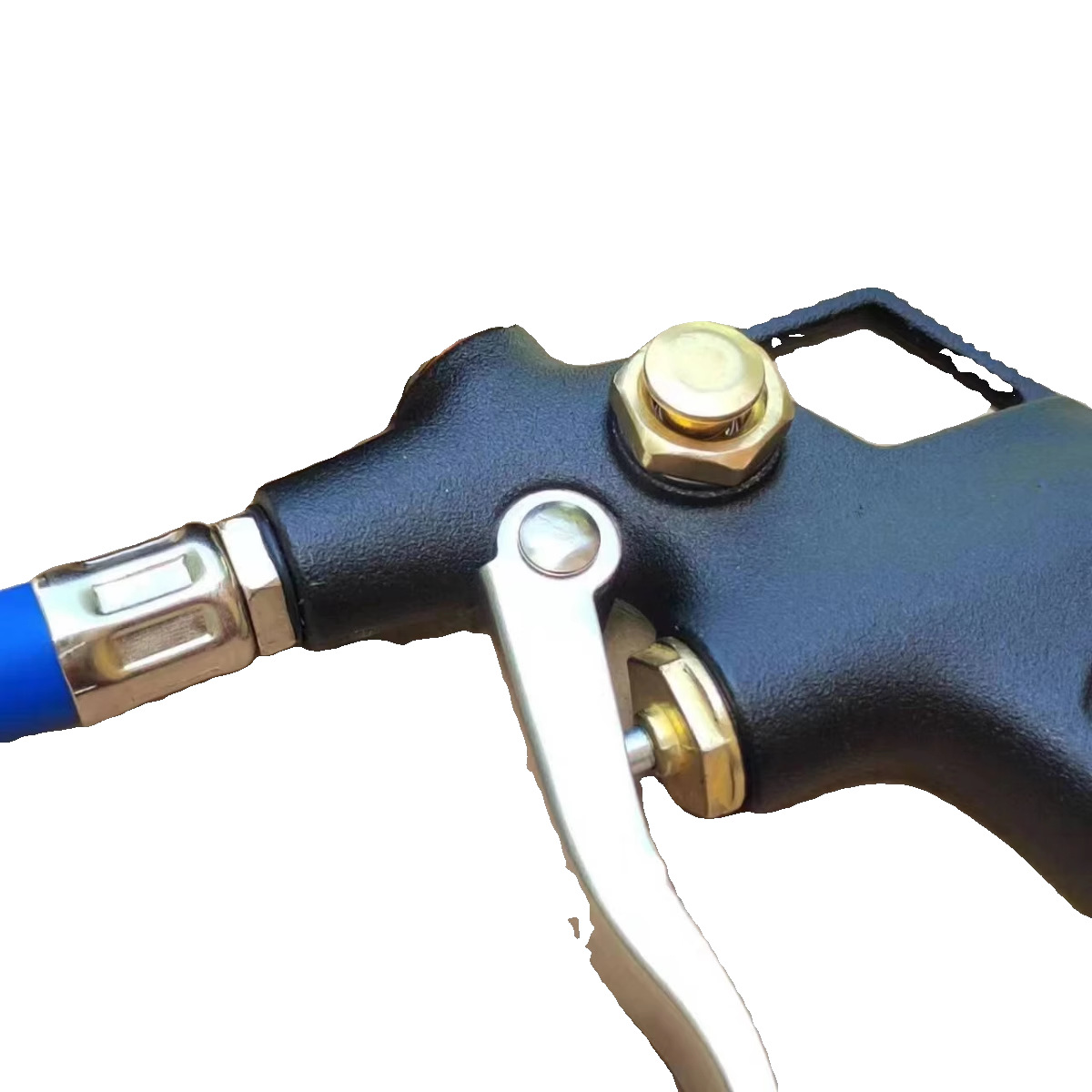 New High-Precision Tire Pressure Gauge Air Pressure Gauge Digital Display Pressure Measurement Car Tire Pressure Oil-Soaked Tire Pressure Gauge Plus Air Gun