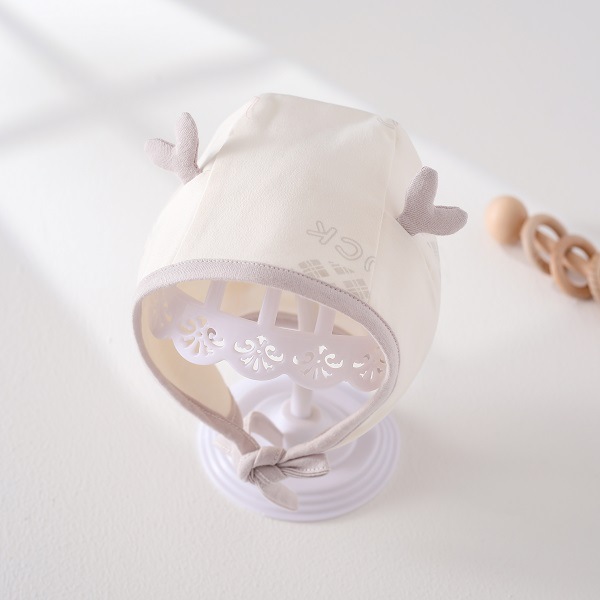 Gray mickey double layer ear hat (100% cotton)