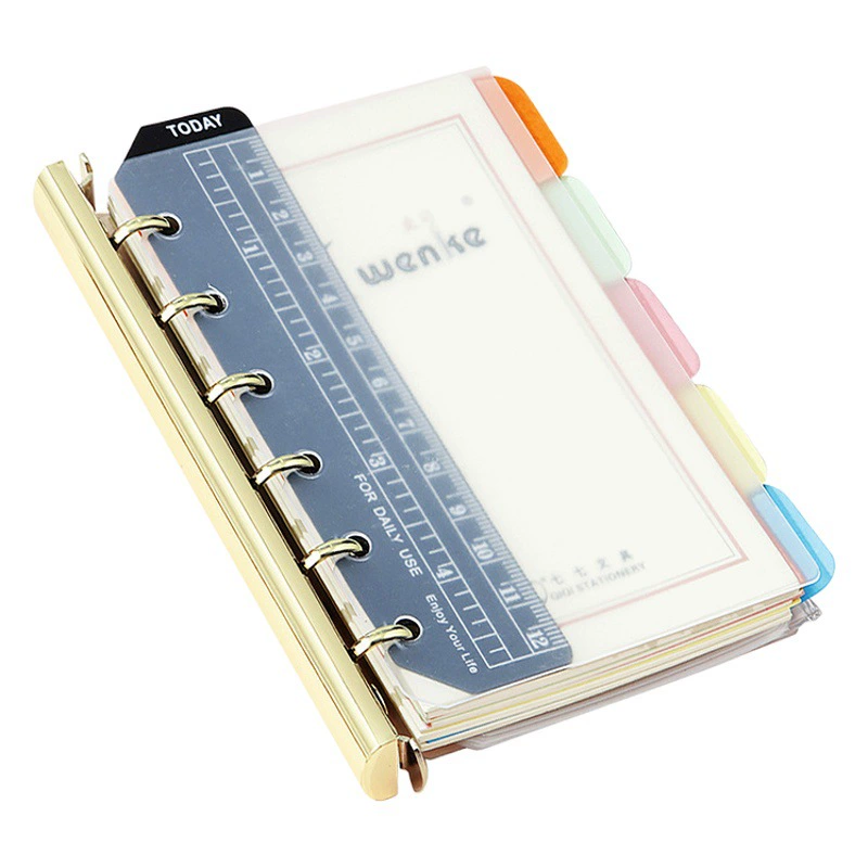 A5A6A7 [Металлическая задняя пластина с 6 отверстиями] Съемный ручной счет с вкладными листами для хранения внутреннего ядра можно использовать независимо