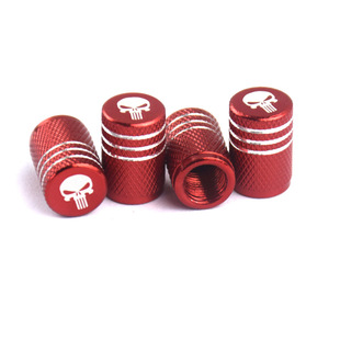 Laser Icon Spot Car Tire Valve Cap Core Cover Modification Accessories Aluminum Alloy Valve Cap Vacuum Tire