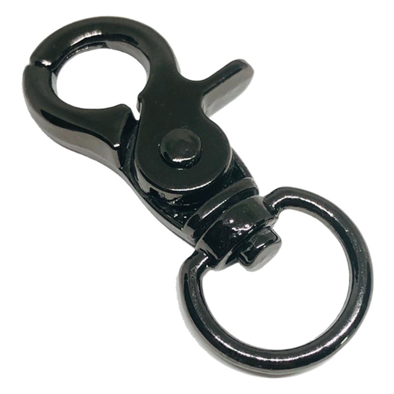 Clasp Ring Keychain Hardware Hook Metal Lock Buckle Bag Strap Accessory Buckle Zinc Alloy Clasp Luggage Handle