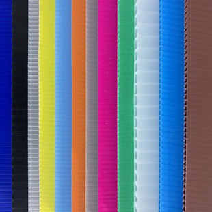 Pp Hollow Board Plastic Middle Board Plastic Corrugated Board Double-Layer Hollow Board Double Wall Board Knife Card Anti-Static Board