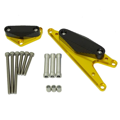 Engine Hood Anti-Fall – Motorcycle frame - gold
