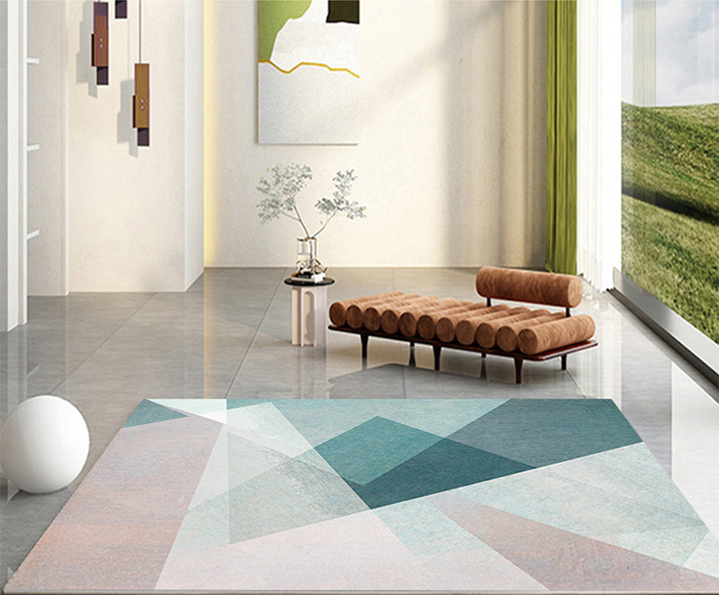 客厅地毯,几何客厅地毯,卧室地毯,地毯地垫
