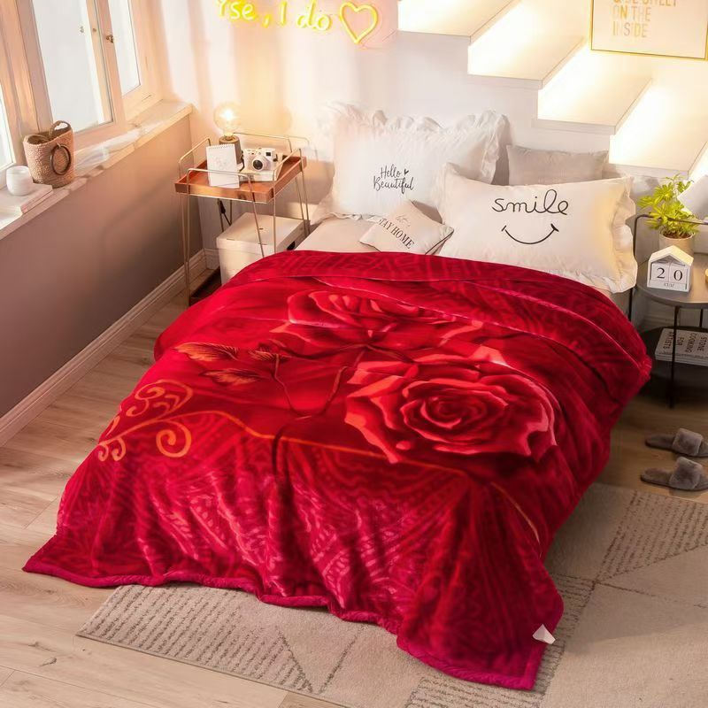Keep warm coral duvet