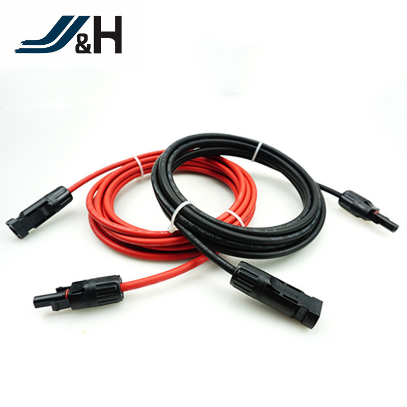 Photovoltaic solar panel cable H1Z2Z2-K photovoltaic cable extension cable double-headed MC4 connector 1