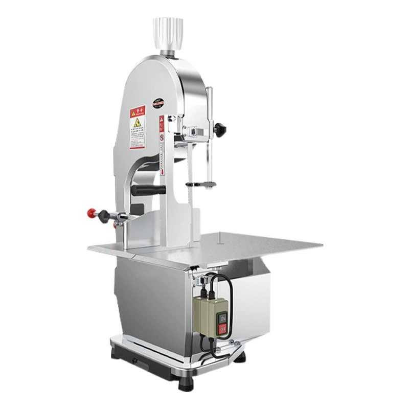 Производители настольных торговцев используют большие и маленькие настольные рубящие кости, свиные рысаки, ребрышки, чтобы разрезать замороженное мясо, станок для резки костей, Электрический косторез