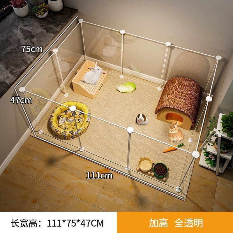 荷兰猪笼子新式家用大号室内专用豚鼠兔子窝别墅房子宠物柜笼围栏|undefined