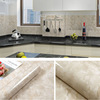 Marble sticker on wall, waterproof kitchen, self-adhesive table wallpapers