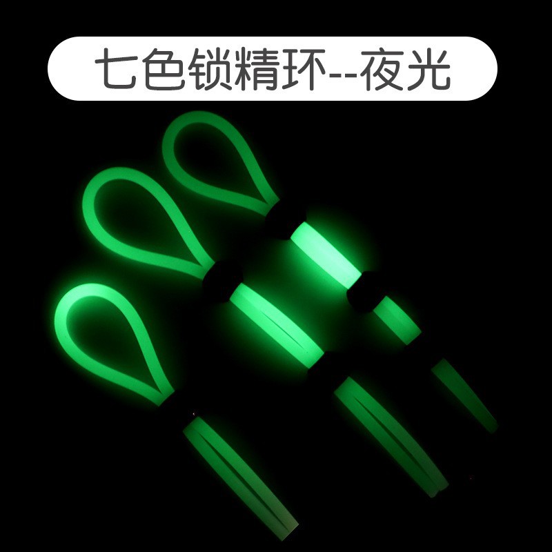 Cordyceps Double Penis Ring, Silicone Semen-Locking Rope with Red Beads — detail image 18