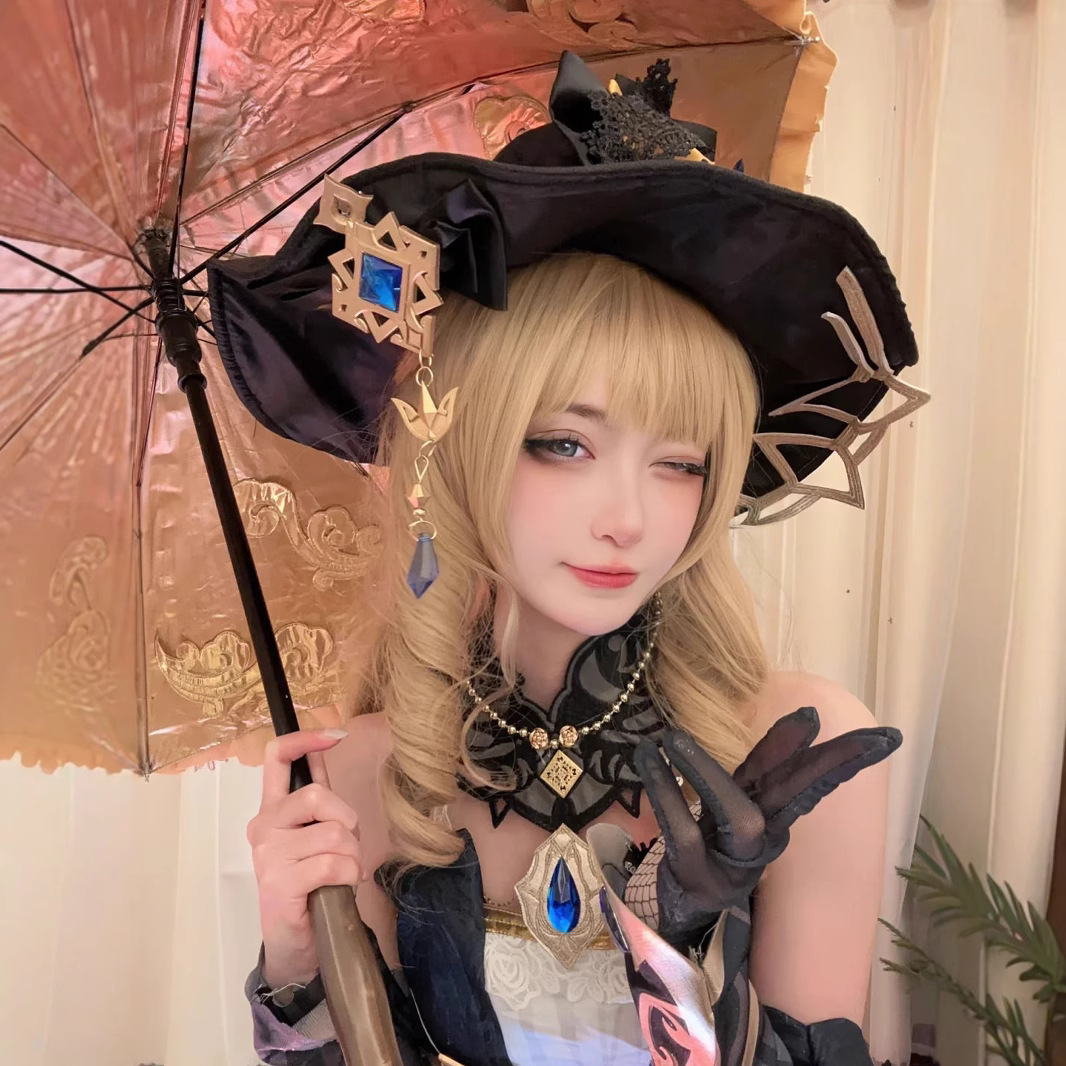 原神cos枫丹大小姐娜维娅cosplay服装全套游戏二次元动漫c服假发