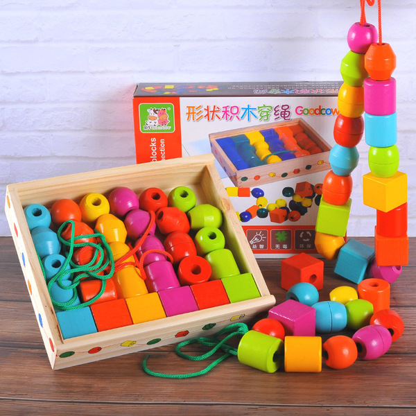 wooden smart toy