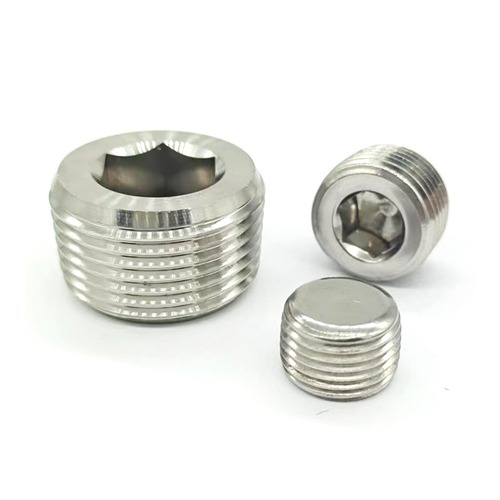 304 inner hexagonal plug plug stainless steel oil plug throat plug tube plug oil pipe 1 minute 2 minutes 3 minutes 4 minutes 6 minutes 1 inch 2 inches