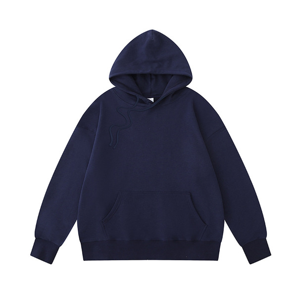 retro cotton sweatshirt with hood
