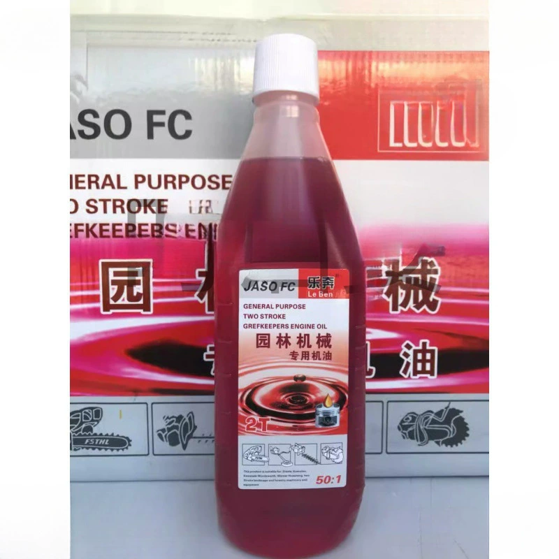 50:1 двухтактный 2T синтетический масляный для садовой техники, специальный для газонокосилок, бензиновых лесозаготовительных и лодочных моторов.