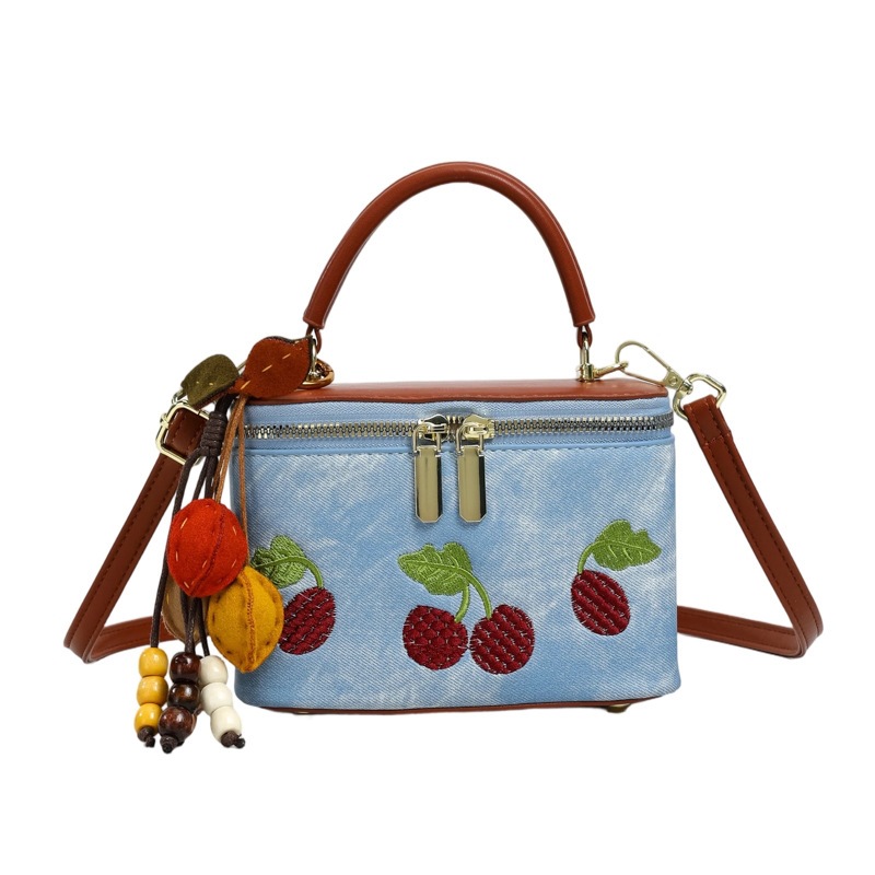 Diseño extranjero bolso de mano bolso de mujer nuevo estilo de verano popular bordado diario hombro inclinado bolso de mujer image 14
