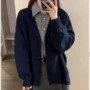 v领同款宽松新款开衫