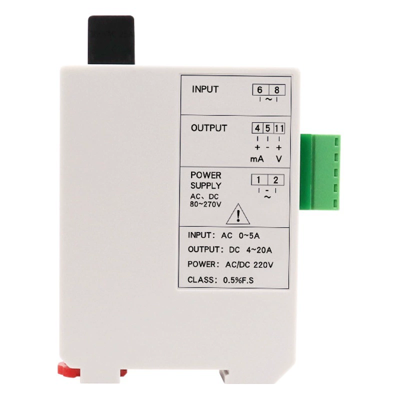 Трансформатор передатчика переменного тока AC0-5A до выходного напряжения 4-20 мА 220 В высокая точность