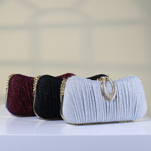 New Shiny Evening Bag Refined High-end Women's Bag Fashion Banquet Bag Clutch Party Bag