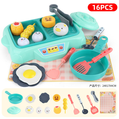 Children's Play House Fun Kitchen Toys Boys and Girls Simulation Food Model Combo Set Complete Mini Set