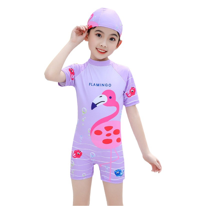 New Girls' Swimwear Body Cute Princess Baby Girl Swimwear Korean Style Children's Surf Wear Trendy Wholesale