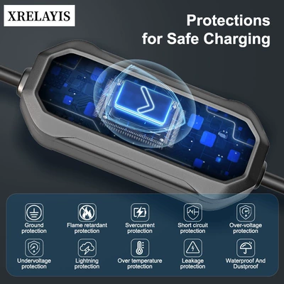 Vehicle Portable Charging Gun — Elektrikli avtomobil şarj stansiyaları