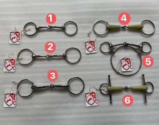 Equestrian Saddle Accessories: Dragon Head Water Rein, Mouthpiece, Bridle, Belly Strap, Stirrup, Sweat Pad, Front Chest Strap, Rear Girth