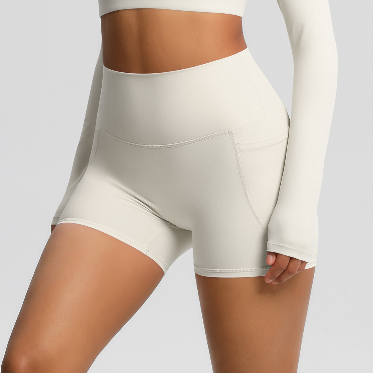 Classic Style Sport Style Solid Color Nylon Spandex Active Bottoms Leggings Sweatpants display picture 57