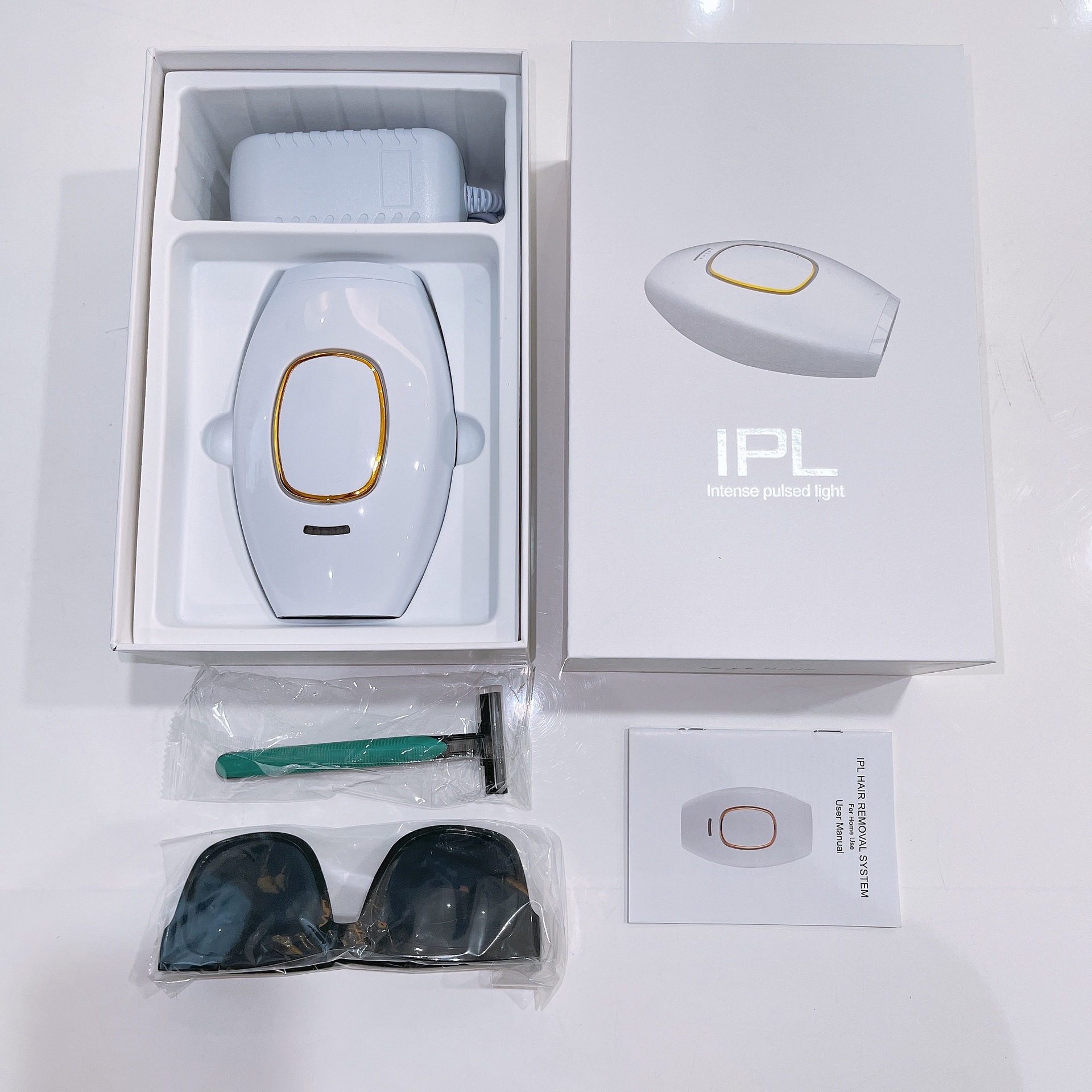 Venta caliente transfronteriza instrumento de depilación salón de belleza pulso fuerte dispositivo de depilación de cuerpo entero hogar portátil IPL fotón rejuvenecimiento de la piel instrumento image 10