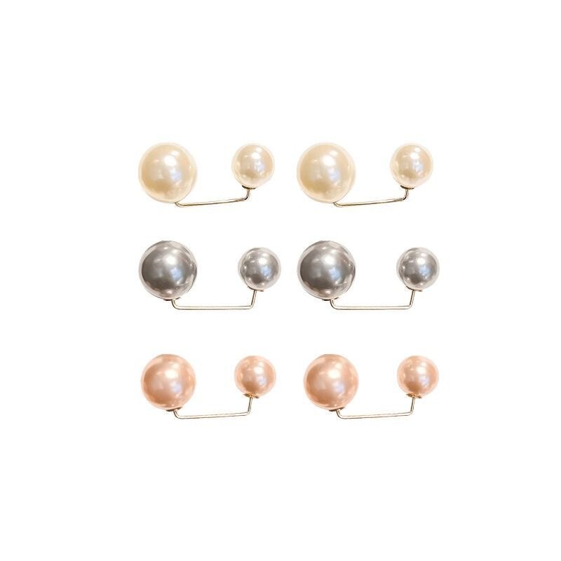 Skirt Tight Waist Pin Waist Slimming Change Skirt Women's Fixed Pin Neck Cardigan Anti-Light Pearl Brooch Skirt Tight Waist Pin Waist Slimming Change Skirt Women's Fixed Pin Neck Cardigan Anti-Light Pearl Brooch