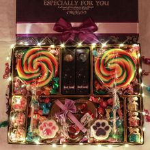 创意巧克力糖果礼盒装棒棒糖圣诞节情人万圣节生日送男女朋友