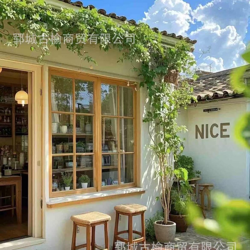 Ins Style Old Elm Window Retro Solid Wood Sliding Window American Country Old Window Left and Right Sliding Window Folding Window Ins Style Old Elm Window Retro Solid Wood Sliding Window American Country Old Window Left and Right Sliding Window Folding Window