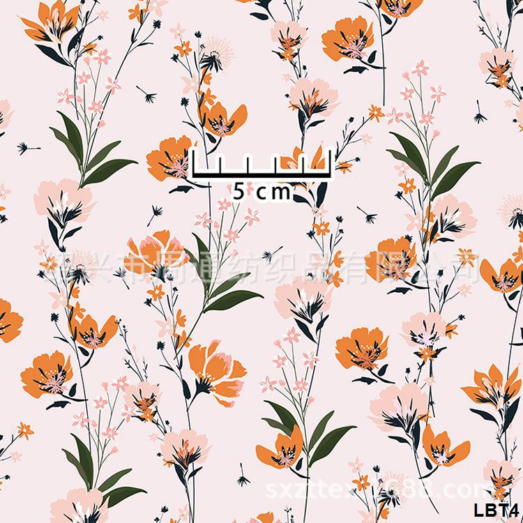 ZTTEX 数码印花 原产地 代为设计花型 涤塔夫布料印花