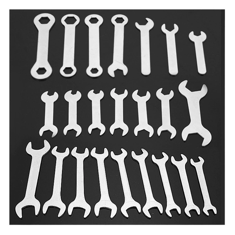 Прямые поставки с фабрики, соответствующий открытый гаечный ключ, двойной ручной гаечный ключ, штамповка двойного назначения, простой закрытый гаечный ключ оптом