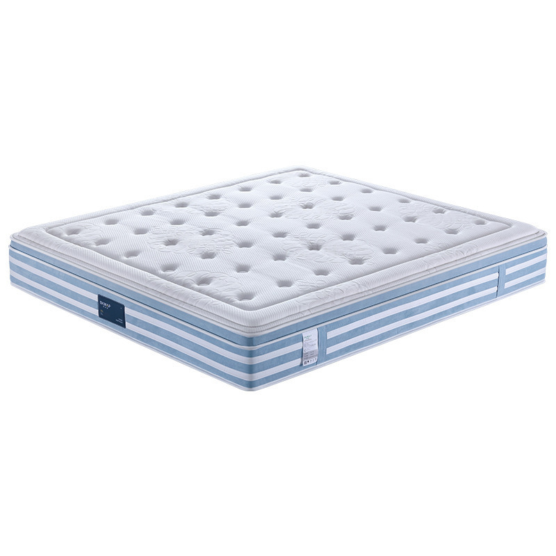 Aijia Latex Mattress Home Bedroom Independent Bag Spring Natural Latex Mattress 1.8 m Upholstery Factory Outlet