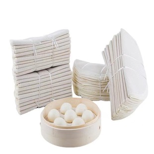 Encrypted steamer mat steamer cloth pulp wrapping cotton yarn kitchen steamer steamer steamer steamed buns flour steamed meat cloth