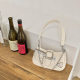 Niche Design Y2K Hot Girl Underarm Bag 2024 All-match Crossbody Bag Trendy Original Pink Star Baguette Shoulder Bag