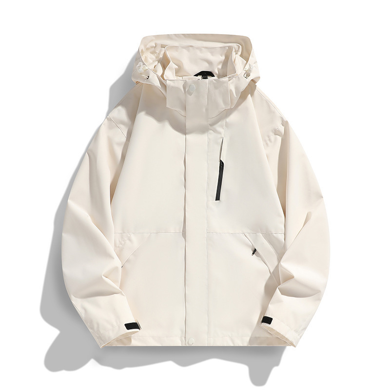Chaqueta Cortavientos Deportiva de Montaña MD9111, de Poliéster, Sin Forro