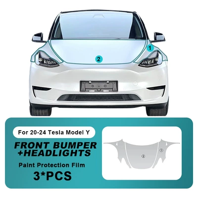 Special Tesla modelY TPU Car paint protective film - package-b-tesla-modely-2020-2024