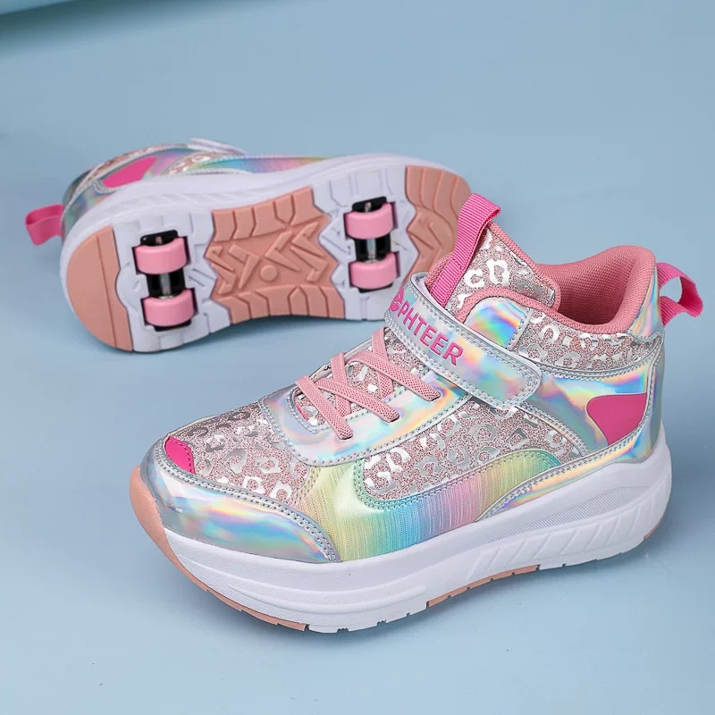 Children's removable summer skates on four wheels for men and women