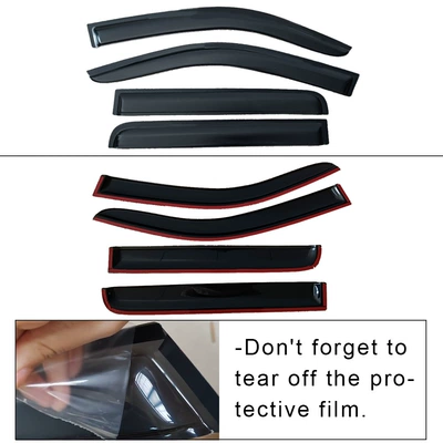 Nissan – Rain shield Deflectors for
