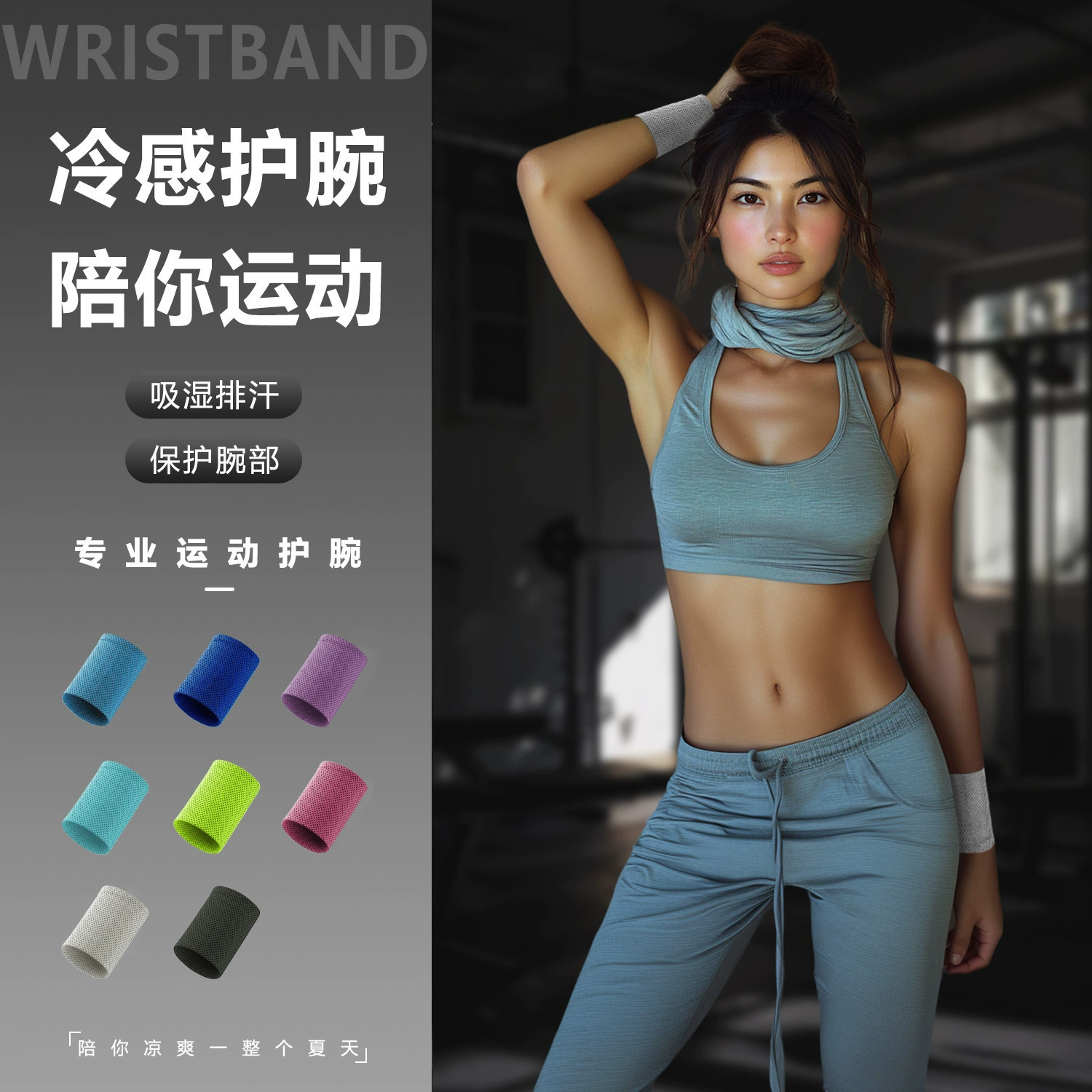 Банданы для бадминтона, баскетбола, спортивные банданы, банданы для бега и велоспорта, влагопоглощающие, дышащие, охлаждающие банданы, с возможностью нанесения логотипа на заказ