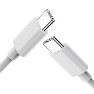 Dual C Fast Charging Cable Suitable for Apple, Huawei, Honor, Xiaomi Type-C Charging Cable C to C Data Cable Pure Copper 60W