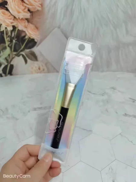 Beauty Tools Brush Coloring Double Head Eye Shadow Brush Soft Lip Brush Modifier Eyebrow Brush Lip Brush Silicone Mask Brush
