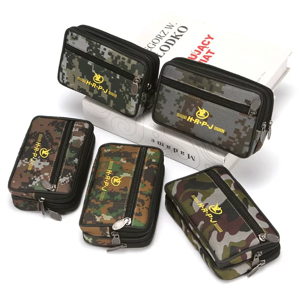 New 6.5 inch mobile phone bag wear-resistant construction site work waist bag wear belt cigarette change waist bag mobile phone bag wholesale