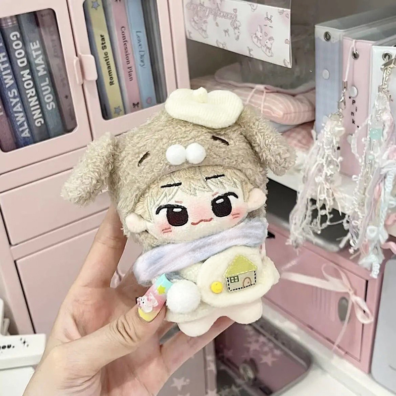 スポット10cmコットンドールベビー服、かわいい動物シリーズ、ノーマルボディヒトデベビー服、かわいい人形着せ替え|undefined