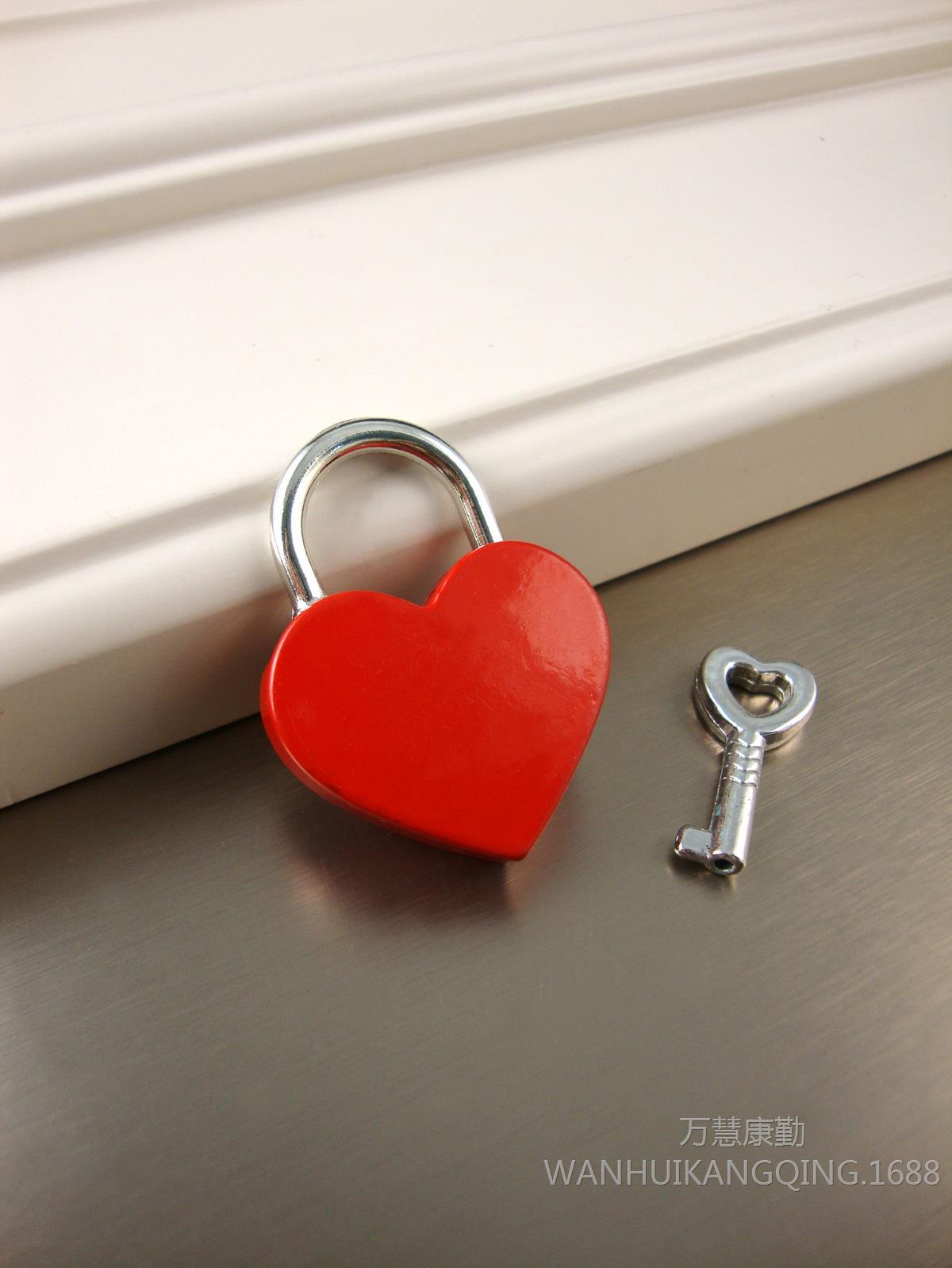 S004 하트자물쇠 [빅레드]