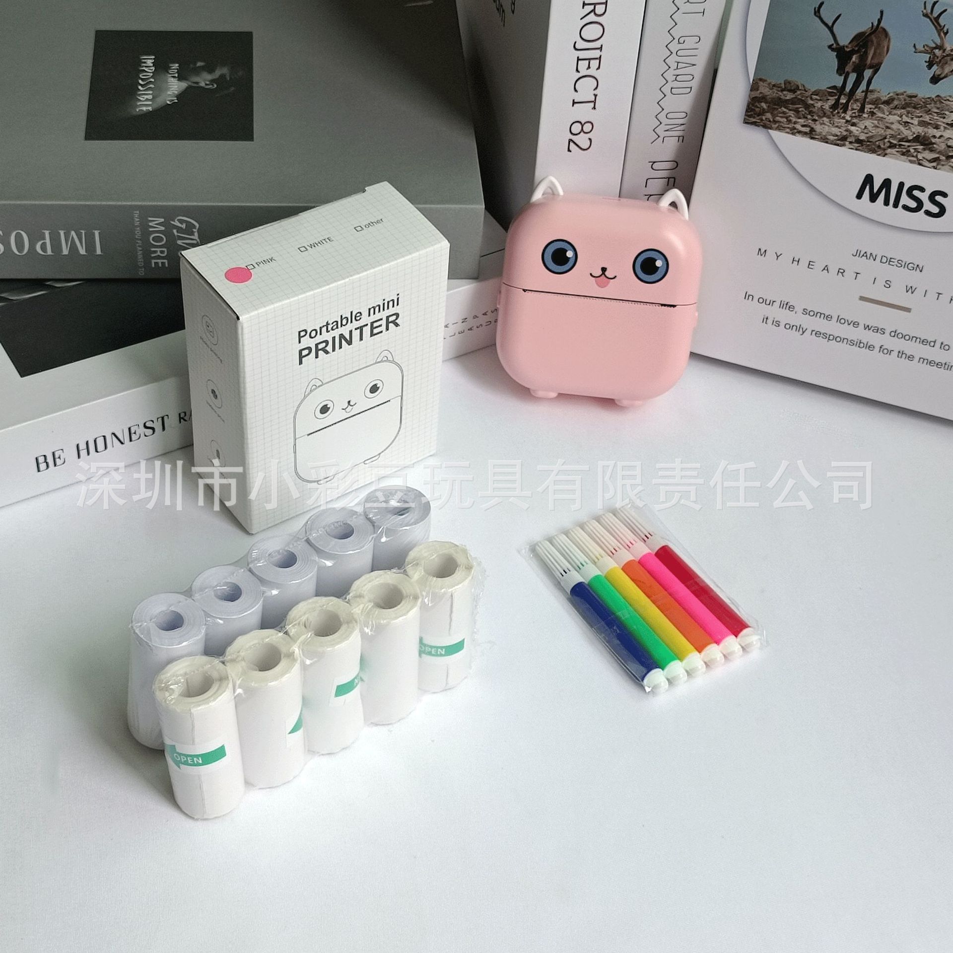 X15 파우더 + 감열지 5개 + 접착지 5개 + 컬러펜